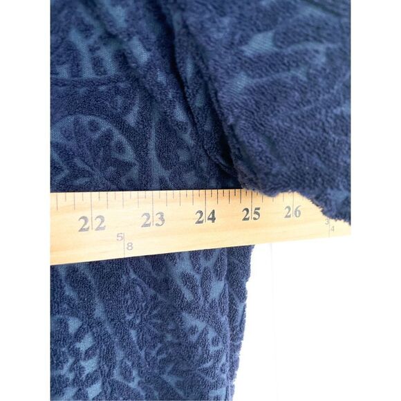 Swimsuits for All Blue Paisley Terry Swim Cover Dress Size 22/24 - Picture 7 of 8
